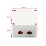 Lighting Cable Wiring Project Junction Box 83*81*56mm Plastic Enclosure with