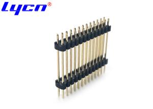 Wholesale Straight DIP Pin Header Connectors Male 2.0mm Pitch Gold Plated from china suppliers