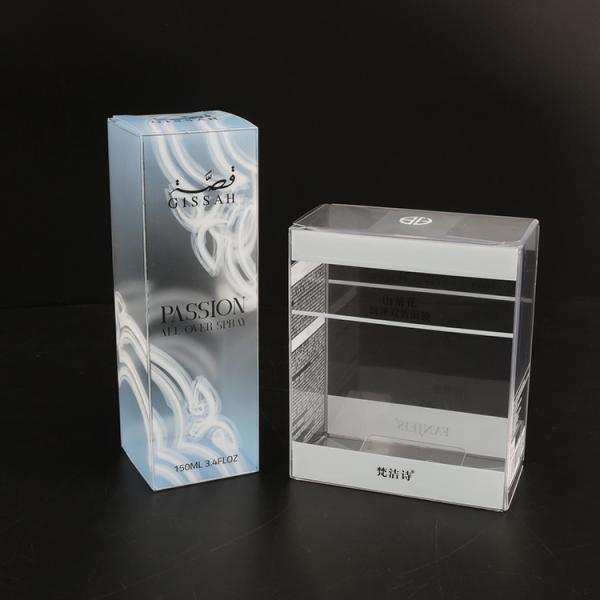 Custom Clear Plastic Acetate Box PET Transparent Cube Box Frosted PVC Packaging Box