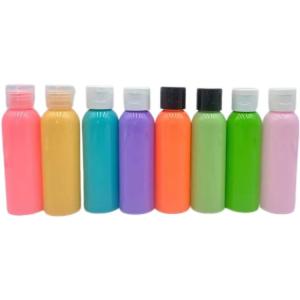 Wholesale 50ml PET Plastic Bottle With Screw Cap Multiple Colors For Liquid from china suppliers