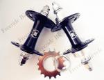 Novatec A165SBT/F166SBT Fixed Gear Hubs O.L.D 100/120mm for Track bike Wheel