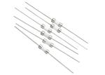 Nickel Plated Brass Cap 3x10mm Cylindrical Leaded Time Lag Ceramic Tube Fuse 1