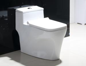 Wholesale Back To Wall Bathroom Dual Flush Rimless Toilet Floor Mounted from china suppliers