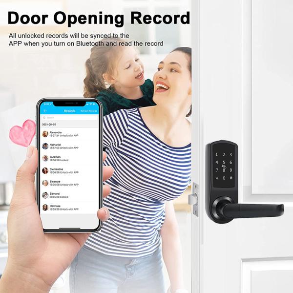 4 Colors Optional Deadbolt Smart Password Door Locks with TTlock App