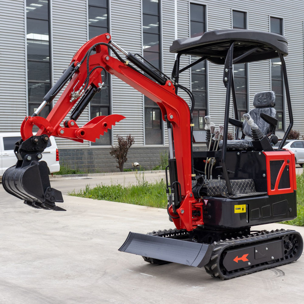 1.5 Tone Mini Hydraulic Excavator Machine CE Farm Garden Mini Digger