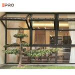 Aluminum Alloy Vertical Folding Window Bifold Glass Window Balcony