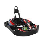 1050mm Wheelbase Competition Go Kart 30Ah*2 Battery Operated Go Kart