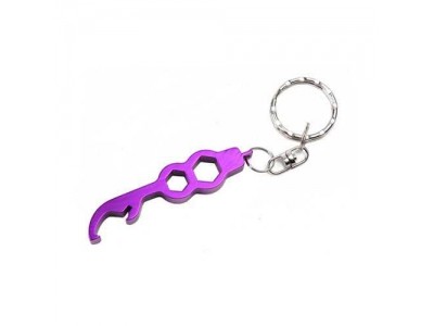 Cheap Promotion Balm Tree Bottle Opener ,Custom cheap promotion gift anodized aluminum fish bone beer bottle opener key