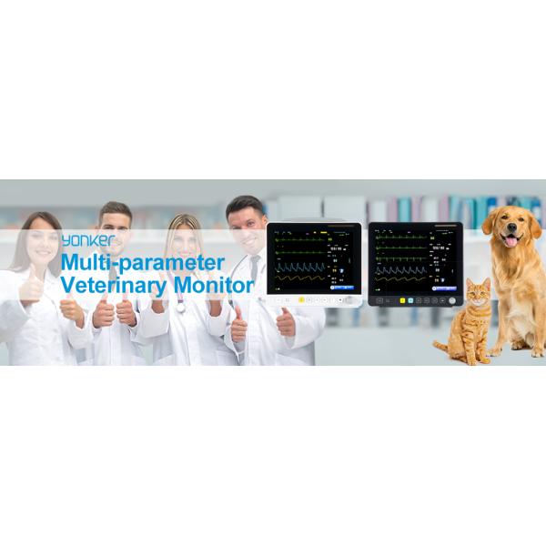 12.1inch Portable Vet Multi-parameter Monitor Yonker VE 12 Monitor Veterinary Multi-parameter 8 Monitor Price
