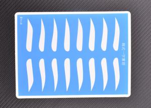 Wholesale 3D Blue Rubbe OEM Makeup Products For Eyebrow Eyeliner Microblading PMU Training Skin from china suppliers