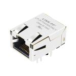LPJK70409AONLV 100 Base-T Low Profile RJ45 Mag jack Tab Up Orange&Green/Yellow