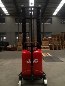 Wholesale JAC Hand Operated Semi Electric Pallet Lifter Stacker Truck 2000kg 2T from china suppliers