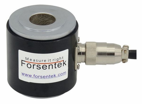 Through hole load cell donut load cell