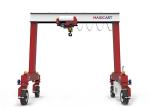 OEM RTG Rubber Tired Mobile Gantry Cranes 5m To 40m Lifting Height