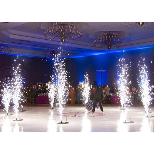 Pyrotechnic Cold Sparkler Fountain Gold Color For Wedding And Home Party