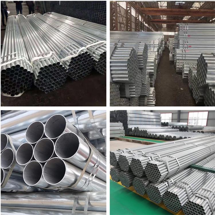 Hot DIP Galvanized Pipe for Greenhouse ±1% Tolerance 0.6-15mm Thickness