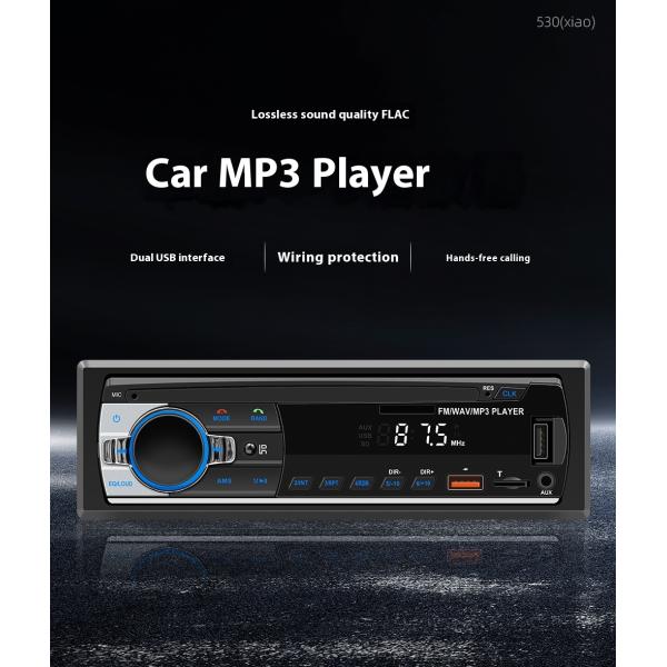Creatall In-Stock Car MP3 Player with BT Wireless Connection USB Interface FM Radio-New Cross-Border Product