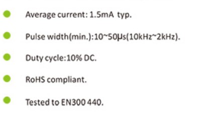 IP20 DC 12-30V Input Face Recognition Sensor 180-360 Degree Detection Range