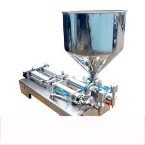 Small business automatic liquid viscous filling machine piston pump filling