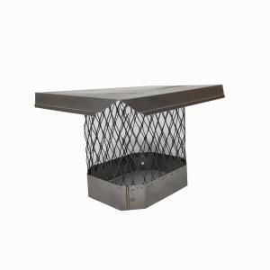 Wholesale Powder Coated 10&quot; Rectangular Stove Pipe Rain Cap Polished Surfce from china suppliers