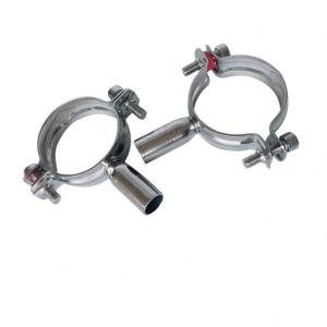 Wholesale 304 Stainless Steel Sanitary Pipe Support with Thread Connection Mirror Polished from china suppliers