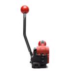 Red poly Manual Sealless Steel Strapping Tool Yin Yang Buckle YF19