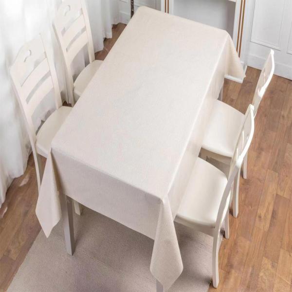 100% Waterproof Pvc Rectangle Table Cloth For Dining Table Europe Style Camping