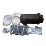 FTTH Dome Fiber Optic Splice Closure IP68 Waterproof 288 Fiber Splicing And