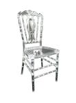 hot sale high quality good price stackable acrylic wedding chair 4pcs/carton