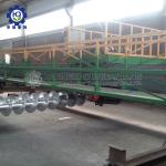 Fermentation Winery 15kw Double Screws Compost Turning Machine