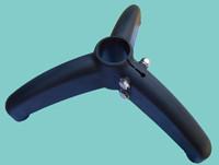 Wholesale CONVEYOR FRAME SUPPORTS BIPOD TRIPODS CONVEYOR SPARE PARTS MATERIALS PA6 from china suppliers