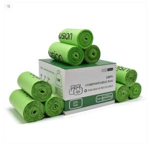 Wholesale Aisunbio Compostable Dog Poop Bag Green Customized from china suppliers