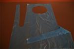 Food Grade Plastic Disposable Adult Aprons 690x1070mm Eco Friendly Non Toxic