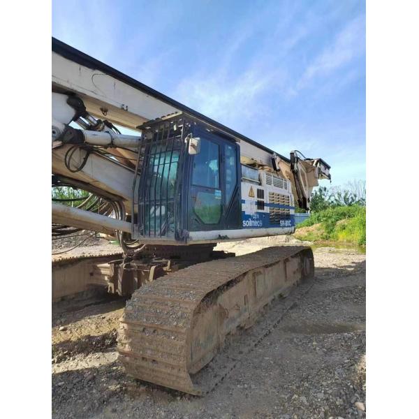2012 Solimec Sr80 Hydraulic Rotary Drilling Rig Core Barrel Rock Drill Foundation Construction Equipment Used Drill Rig