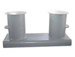 ISO 13795-2012 Stainless Steel Dock Bollards For Ships 5-500 Ton Mooring Bitts