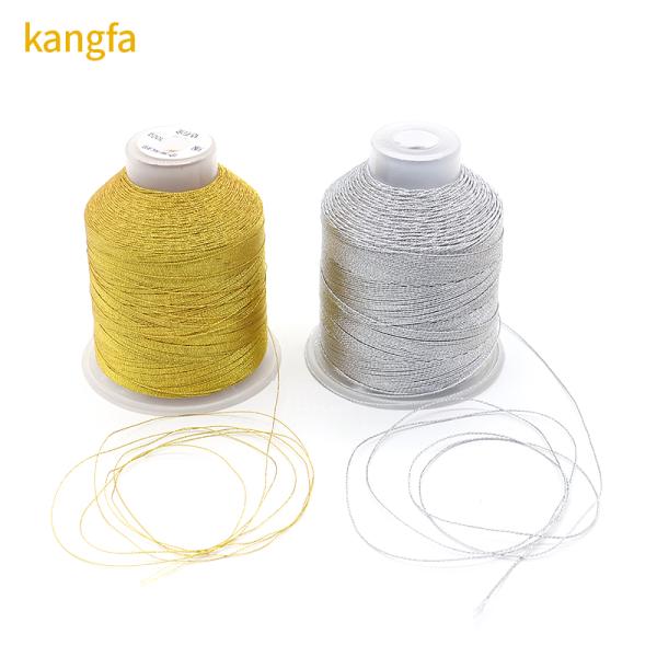 100% Polyester M Type Metallic Thread for MERCERIZED High Tensile Strength Embroidery
