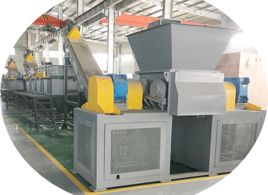 PE PP Woven Plastic Washing Plant , Sustainable PET Flakes Washing Plant