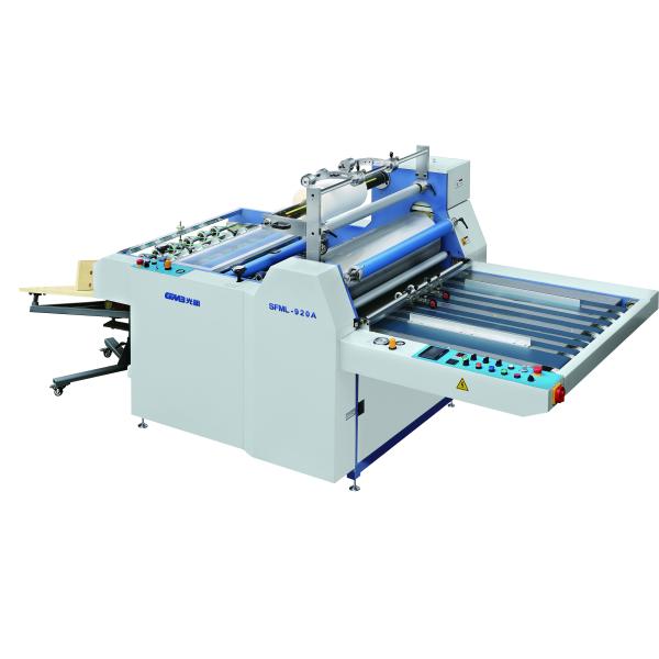 18Kw Semi Automatic Laminator ,Single Side Lamination Machine 1 Year Warranty