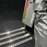 Custom Name Moissanite Cuban Link Bracelet S925 Sterling Silver Vvs Diamond