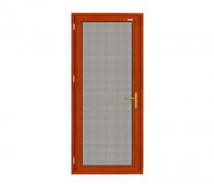 Wholesale Hollow Glass  Aluminium Glass Swing Door , Aluminium Mosquito Mesh Door from china suppliers