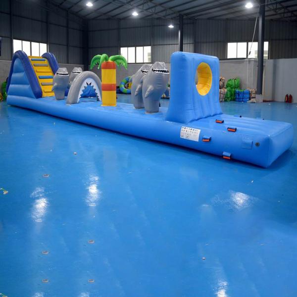 Custom Inflatable Water Sport / Pool Inflatable Water Obstacle Course