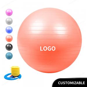 Wholesale PVC Balance Exercise Ball 55cm 65cm 75cm With Resistance Bands from china suppliers