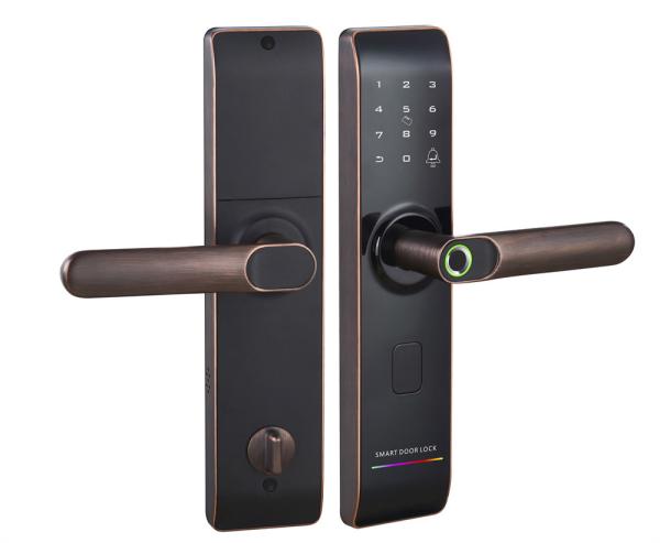 Glomarket Fingerprint Smart Door Lock Smartphone Tuya WiFi APP Zinc Alloy