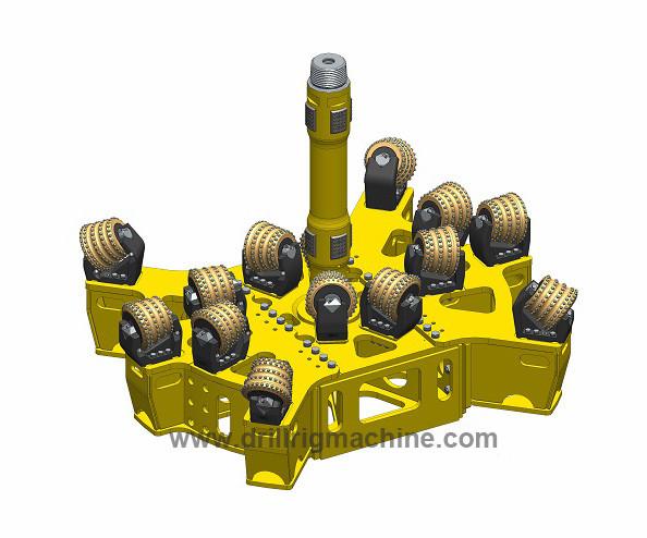 Easy To Change Coupling Structure Modular Structure Raise Boring Reamers