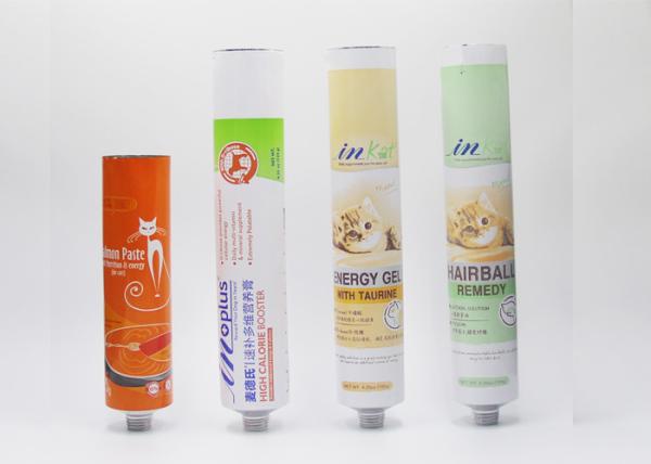 Big Volume Aluminum Collapsible Tubes D35MM Thickness 0.12-0.16MM For Pet