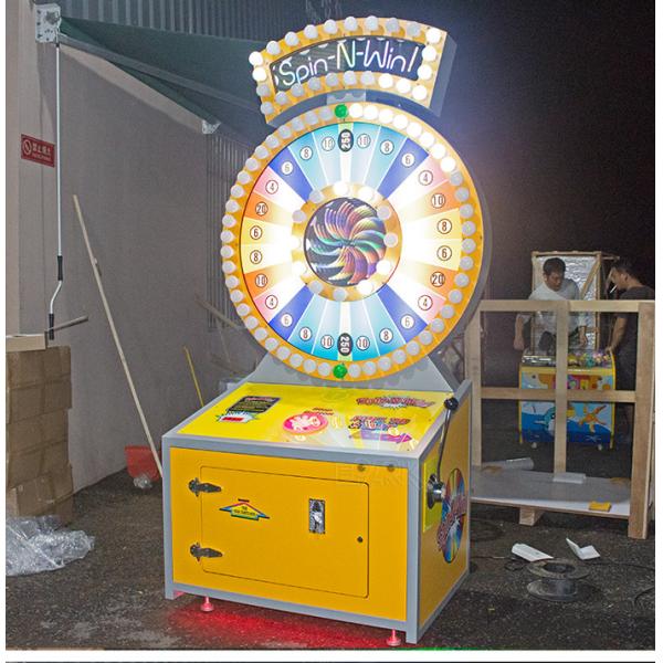 Spin N Win Arcade Amusement Lottery Ticket Game Machine