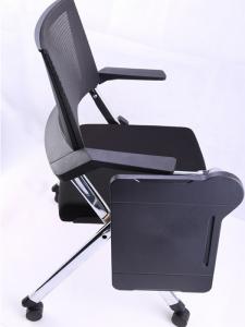 Wholesale ODM Contemporary Conference Chairs Training Chair With Writing Pad from china suppliers