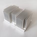 Square Radiator Aa6063 Silver Aluminium Extrusion Profiles Heatsink For