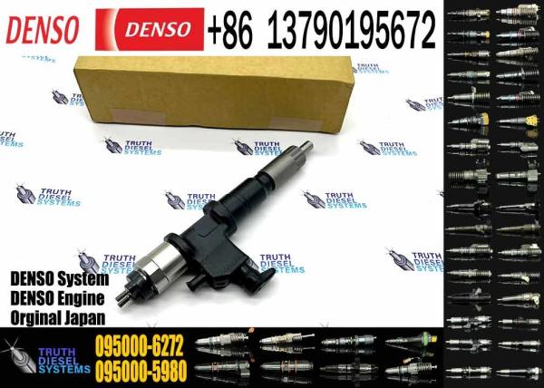Hot sell Fuel injector common rail fuel injector 095000-6272 0950006272 8