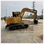 Used Sany SY75C Crawler Excavator with Pumps for Construction